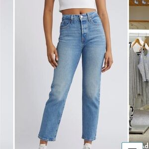 NWOT Levi’s Women’s Wedgie Straight Jean 24w x 28l